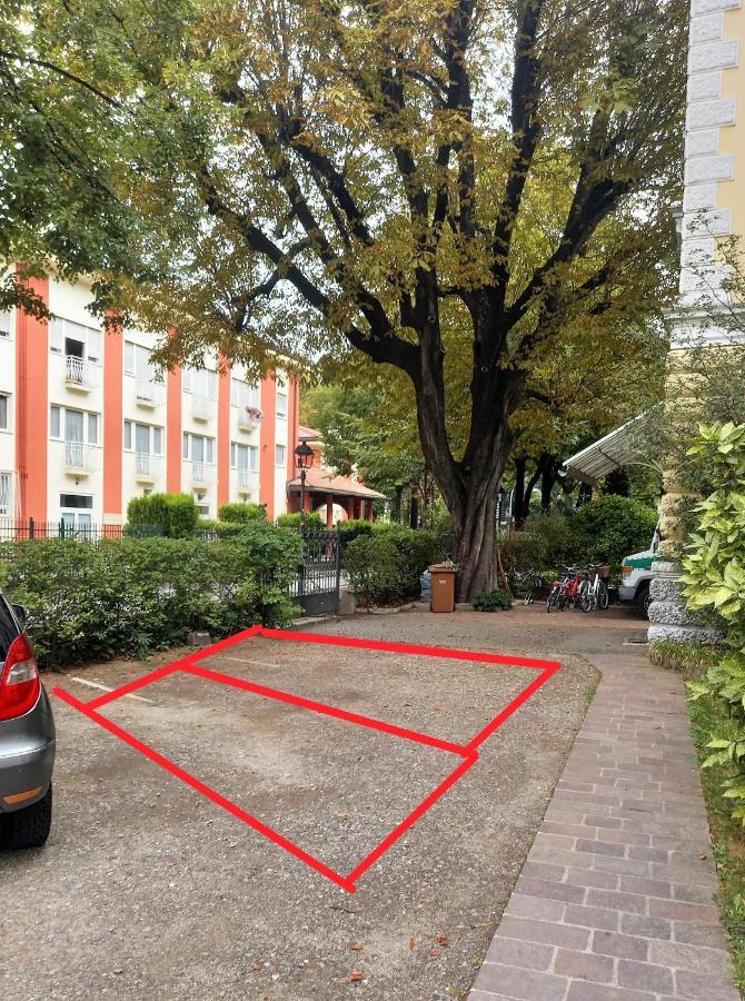 5-Zimmer-Appartement In Historischer Privatvilla, Meran Zentrum, Kostenloser Parkplatz Eksteriør bilde